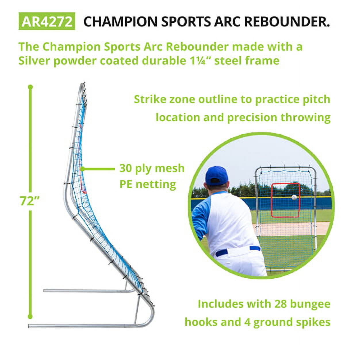 Champion Sports Arc Rebounder Walmart