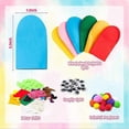 thumbnail image 3 of Hand Puppet Making Kit Making Handicraft Felt Toys for Children Make Your Own Sock Puppet, 3 of 5