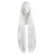 thumbnail image 2 of Peluca Blanco Total Cabello Liso Largo Sintetica con Fleco con Fleco blanco Unitalla Lymalimoon SW Lisa Blanco, 2 of 6