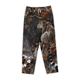 thumbnail image 4 of Daiia Leopard On Tree Branch Women's Sleep Pant with Pockets and Drawstring,Pajama Pants-XX-Large, 4 of 9