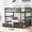 Gray, variant on Durable Construction, Drawer Storage - Adaptable Twin Bunk Bed for Bedroom