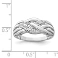 thumbnail image 2 of 925 Sterling Silver Diamond Ring, 2 of 6