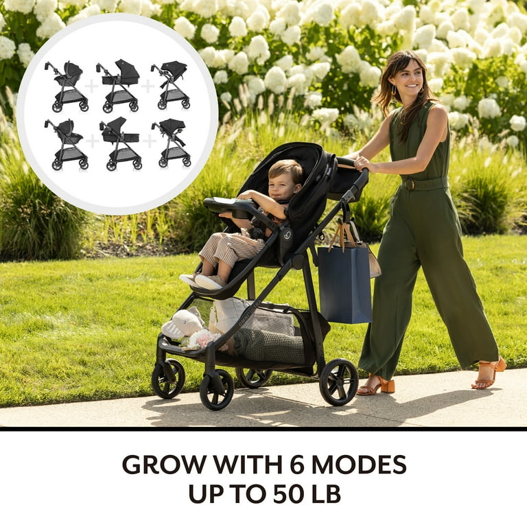 heavy duty wagon stroller WonderFold X2R Rev Stroller Wagon,Black main image 1