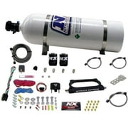 Nitrous Express GT500 NITROUS PLATE SYSTEM (50-300HP) WITH 15LB BOTTLE 20949-15