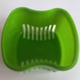 thumbnail image 4 of serony Denture Bath Box Plastic Tool Mouth-guard Artificial Tooth Holder Lightweight Convenient False Teeth Case Using Supplies Fruit Green, 4 of 7