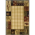 thumbnail image 3 of Oriental Weavers Hudson Area Rug 1065B Beige Lodge Novelty 1' 10" x 7' 6" Rectangle, 3 of 3