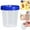 M, variant on Airtight Food Storage,1 Pieces 50ml/100ml/120ml Salad Dressing Containers To Go Dipping Containers Lunch Box Accessories Seasoning Measuring Cup For Kitchen