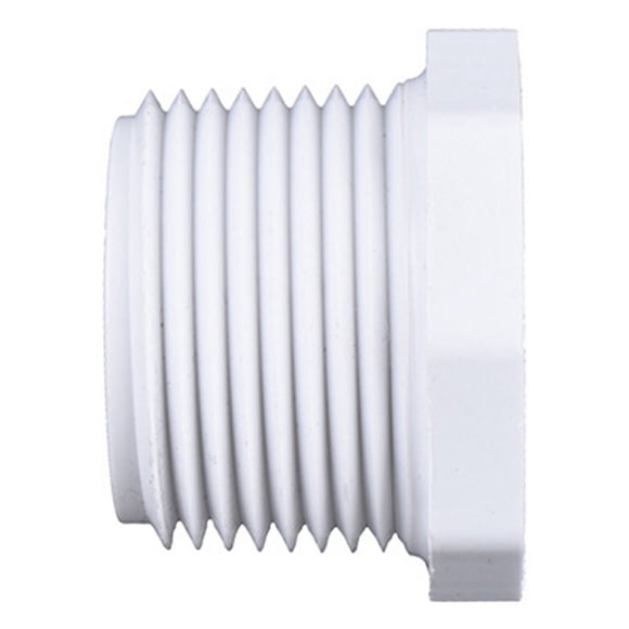 reductor bushing 1 x 3/4 de pulgada blanco dura