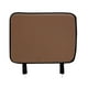 thumbnail image 1 of Funda de asiento de coche de cuero sintético con bolsillos de almacenamiento y alfombrilla antipatadas para evitar pisadas y suciedad. Marrón Pequeño, 1 of 9