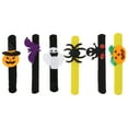 thumbnail image 1 of 6pcs Halloween Slap Bracelets Wristbands Slap Bands Toy Party (Assorted Color), 1 of 5