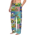thumbnail image 2 of Balery Construction Machinery print Men's Pajama Pants,Ultra Lightweight Pjs,Lounge Pant-Large, 2 of 9