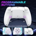 thumbnail image 3 of Controlador inalámbrico Pogriko para PS5/Pro/Slim blanco, 3 of 6