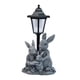 thumbnail image 2 of Estatua de conejo solar para jardín, decoración de patio con luz solar, lámpara de paisaje, figura decorativa con luz para césped y patio., 2 of 8