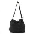 thumbnail image 1 of Bolso Hobo Elegante para Mujer Tipo Cubo Con Cordón Nailon Gran Capacidad Viajes Al Aire Libre, 1 of 8
