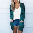 thumbnail image 1 of LOVZFMLL Cardigan pour Femmes Mode Halloween Imprimé Décontracté Chemise à Manches Longues Cardigan, 1 of 6