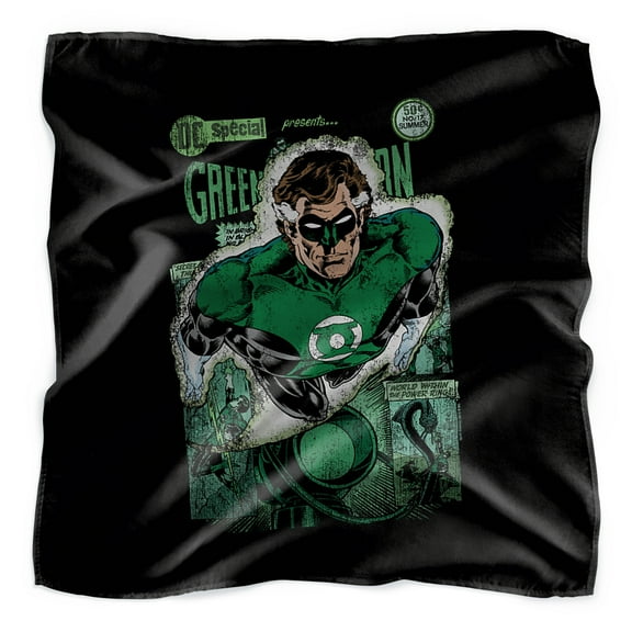 Green Lantern #1 Distress Bandana (21 in x 21 in)