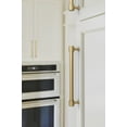 thumbnail image 2 of Amerock Faraday 7-9/16 inch (192mm) Center-to-Center Champagne Bronze Cabinet Pull, 2 of 6