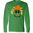 thumbnail image 3 of Inktastic Halloween Scarecrow Male Face Long Sleeve T-Shirt, 3 of 5