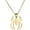 golden, variant on Women Lightweight Stainless Steel Spider Man Spider Pendant Necklace Fashion Accessories