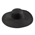 thumbnail image 1 of Sombrero de paja de ala ancha para mujer y hombre, sombrero flexible plegable, gorra de playa con protección UV para verano$Sombrero de paja de ala ancha para mujer, grande, flexible,, 1 of 4