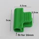 thumbnail image 2 of 40 clips de plástico para invernadero, 16 mm, reutilizables, clips de película para invernadero, herramienta de jardinería, invernadero, antideslizante, para cobertizo de invernadero, jardinería, 2 of 5