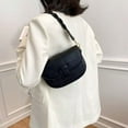 thumbnail image 3 of AmeriLeatherLeather Handbag for Women - Casual Shoulder Bag Purse with Zip Pocket - Stylish & Durable-Color:Walnut, 3 of 3