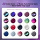 thumbnail image 2 of Set de esmaltes de uñas ROSALIND Cat Eye Gel 24 unidades con base de capa superior, 2 of 9