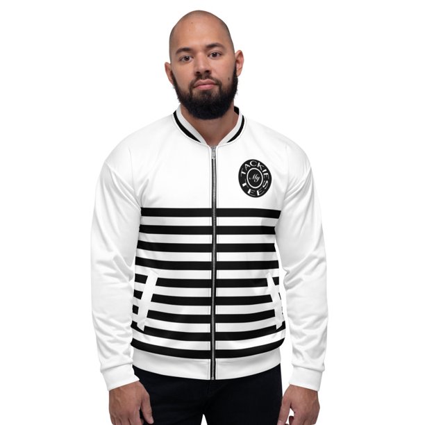 Black & White bomber jacket