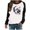 Black#3, variant on Tnhcen Women's Halloween Oversized Crewneck Sweatshirt - Spooky Print Plus Size Comfortable Autumn Top S-3XL Casual Holiday Essential
