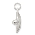 thumbnail image 2 of White Sterling Silver Charm Pendant 20 mm 15 Sombrero, 2 of 3