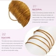 thumbnail image 3 of Uxcell 328 Feet/109 Yards Metallic Cord Gold Tone Twine 1.5mm Thread String for Crafts Gift Wrapping, 3 of 6