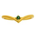 thumbnail image 4 of 18K Gold Over Brass Natural Green Onyx Ring s.5 Jewelry RM-1768 TGR1038_C_5, 4 of 6