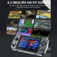 thumbnail image 4 of X39 Handheld Game Console - 4.5-inch Screen, Dual Controllers, Game Save/Load - for Portable Gaming, 4 of 7