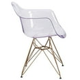 thumbnail image 2 of Pemberly Row Transparent Dining Chair, 2 of 4