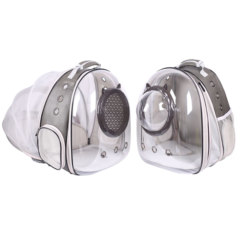 Expandable Cat Carrier Backpack, Backpack for Cats Kitten Small Puppy, Airline Approved Cat Bubble Backpack, Space Capsule Astronaut Carrier