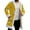Yellow, variant on Christmas Cardigan Santa Jacket Coat for Men Hoodies Trim Warm Fashion Claus Adult Suit Outfit