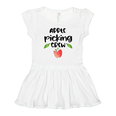 

Inktastic Apple Picking Crew Gift Toddler Girl Dress
