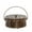 Bronze, variant on JingChun Retro Portable Iron Mosquito Coil Holder with Handle Round Fireproof Incense Holder