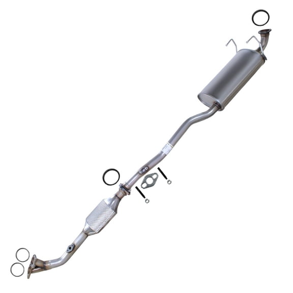 Northeastern Exhaust | EPA-Approved Rear Catalytic Converter & Muffler Exhaust Kit Compatible for Toyota 4Runner 1996–2000 3.4L | SUV | Direct-Fit Replacement
