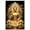 Unframe-style, variant on Golden Buddha Canvas Wall Art Serene Meditation Decor with Lotus Flower Spiritual Buddhist Artwork for Living Room Bedroom Home Office Inspirational Wall Decor Pictures
