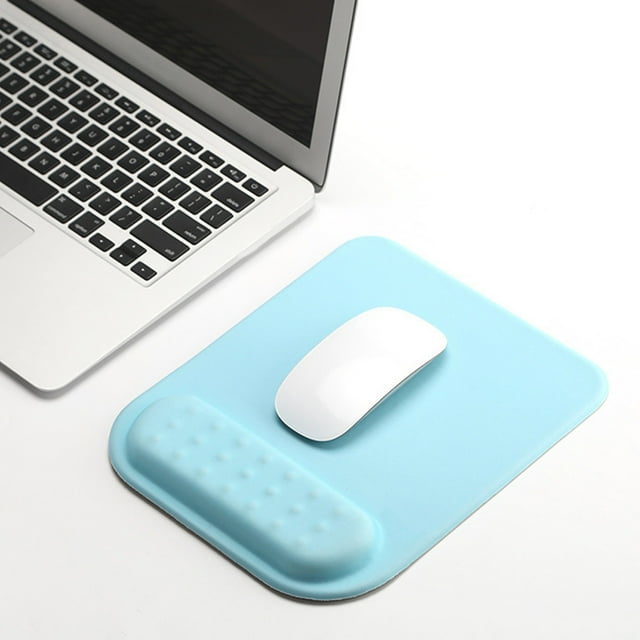 Dvkptbk Ideal Mouse Pad For Wireless Home Office Laptops Ergonomically Designed Wrist Support Mouse Pad Wrist Pain Relief Mouse Pad Non Slip Rubber Base
