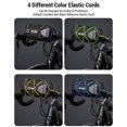 thumbnail image 2 of EVA Hardshell Bike Handlebar Bag with Quick-Release Mount – Lightweight PU/TPU/Polyester Cycling Pouch for Mountain & Road Bikes, Fits 0.9-1.3in Handlebars, Includes Rain Cover, Shoulder Strap,, 2 of 6
