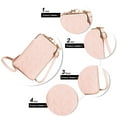 thumbnail image 3 of Bolso pequeño para teléfono con bandolera para mujer, cartera para teléfono móvil, 3 of 5