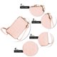 thumbnail image 3 of Bolso pequeño para teléfono con bandolera para mujer, cartera para teléfono móvil, 3 of 5