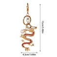 thumbnail image 2 of Chinese Dragon Keychain High Quality Metal with Pearls and, 2 of 5