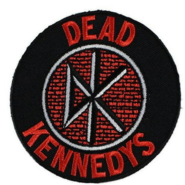 Men's Dead Kennedys Logo Embroidered Patch Black