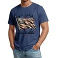 thumbnail image 3 of LWavelet Men Graphic Tees T Shirt American Flag Shirts for Men Patriotic USA T-Shirt Casual Crewneck Tee, 3 of 4