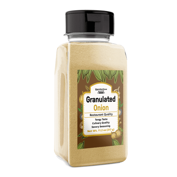 Granulated Onion 2 Cups Cebolla Granulada, Dehydrated Culinary Seasoning