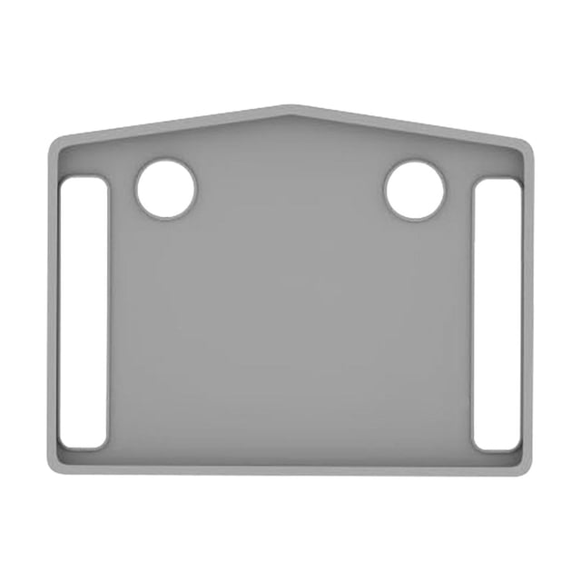 TISHITA Plateau de Marcheurs Plateau Alimentaire Portable de Remplacement pour Repas Soins Quotidiens Gris