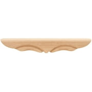 11.38 in. Middle Pedestal Foot (Oak)